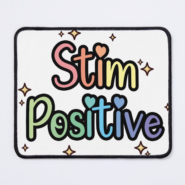 Item preview, Stim Positive Neurodivergent Pride designed and sold by Dopamine Glitch.