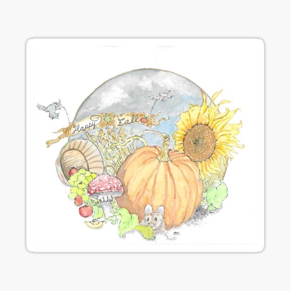 Item preview, Happy Fall designed and sold by Meliaflower's Art .