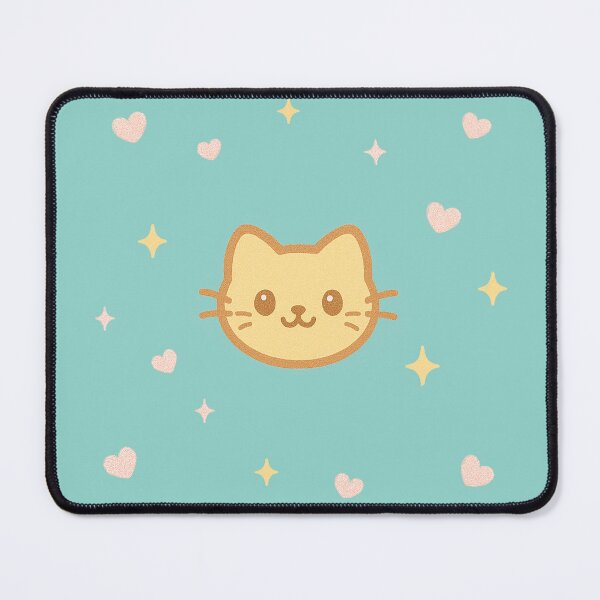 Item preview, Kawaii whimsical cute cat designed and sold by Like a Kid Designs.