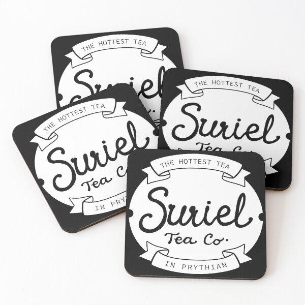 Item preview, Suriel Tea Co - The Hottest Tea in Prythian designed and sold by LellsCreates.