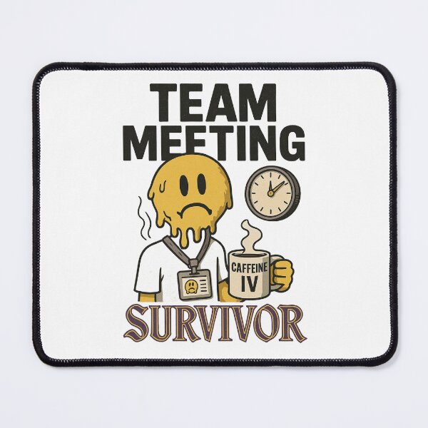 Item preview, Team Meeting Survivor for Office Warriors designed and sold by Digiart Den.
