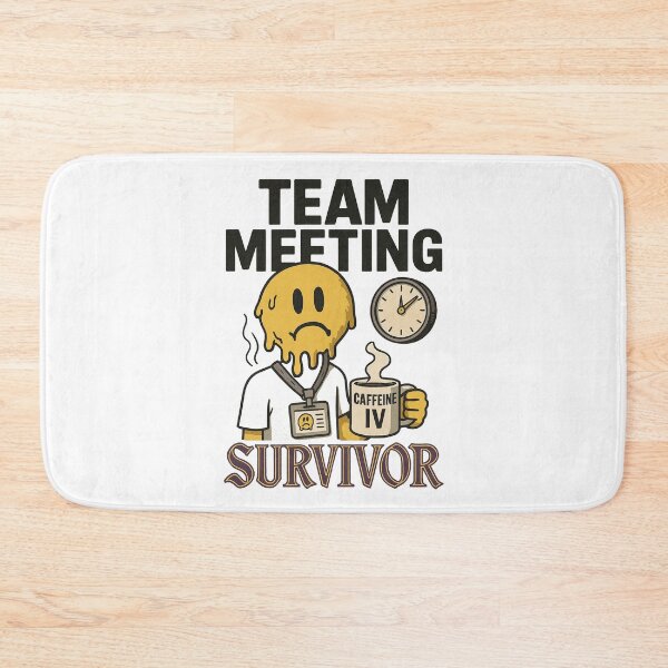 Item preview, Team Meeting Survivor for Office Warriors designed and sold by Digiart Den.
