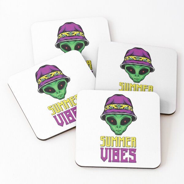 Item preview, Summer Vibes - Cita divertida de Alien - Cool UFO designed and sold by MasartDesigns.