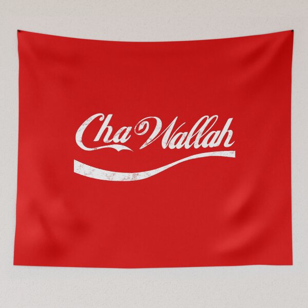 Item preview, Cha Wallah Funny Indian Desi Punjabi T-Shirt, Coke Cola Parody designed and sold by prezziefactory.