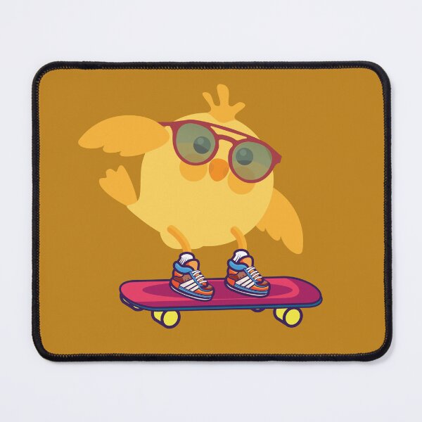 Item preview, Cute Chick on Skateboard designed and sold by MasartDesigns.