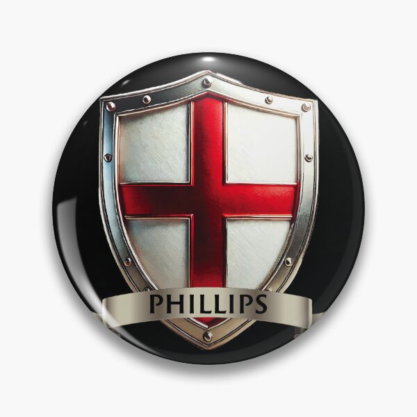 Item preview, Phillips English Shield Crowned Lion Pride with St Georges Cross designed and sold by Highlandkings.
