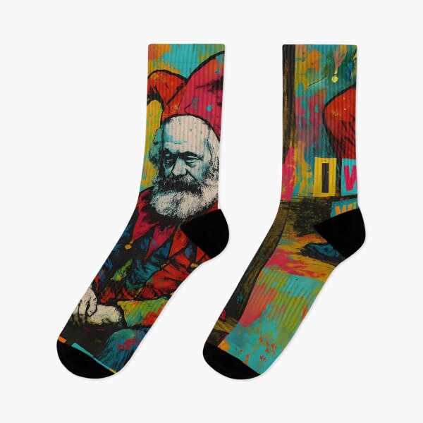 Item preview, I Was the Fool – Karl Marx in Chains (NeoPunk Protest Art) designed and sold by oneof21million.