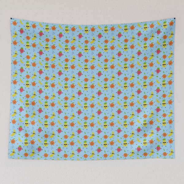 Item preview, Fruits Parade Kawaii Music Cute designed and sold by kristinedesigns.
