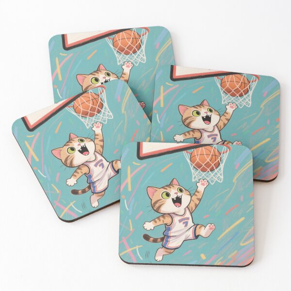 Item preview, dunker kitty3 designed and sold by artsmeow.