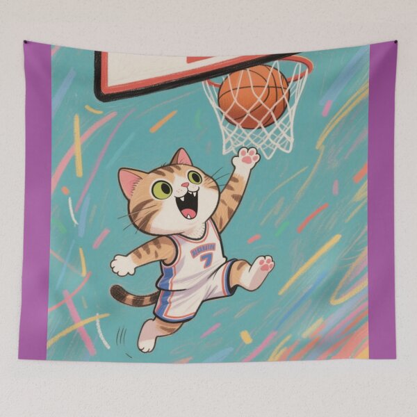 Item preview, dunker kitty3 designed and sold by artsmeow.