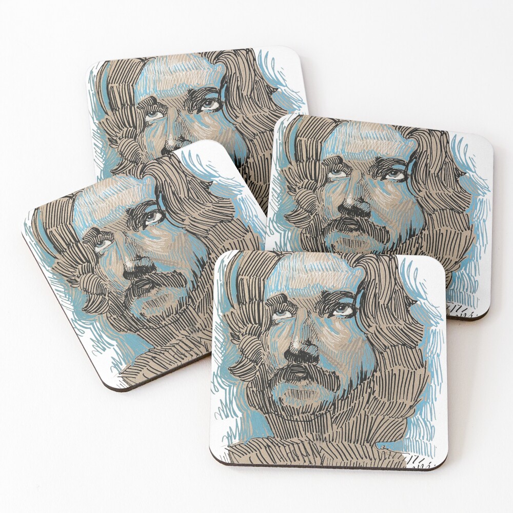 Item preview, Coasters (Set of 4) designed and sold by RagsDrag.