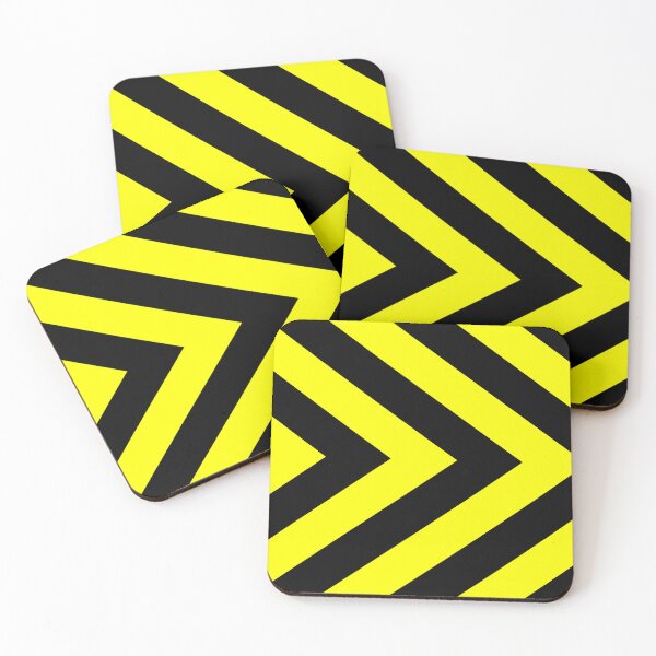 Item preview, Yellow and Black Chevron Pattern designed and sold by Patterns-2024.