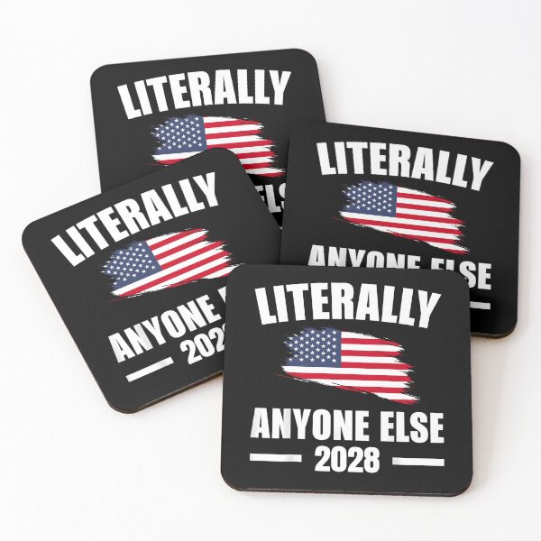Item preview, Literally Anyone Else 2028 USA Presidential Election designed and sold by kawaiivsglitch.