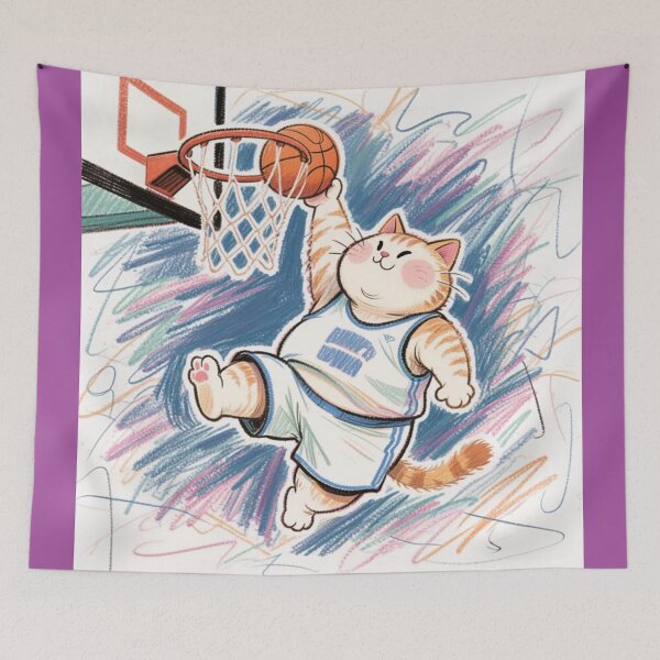 Item preview, dunker kitty5 designed and sold by artsmeow.