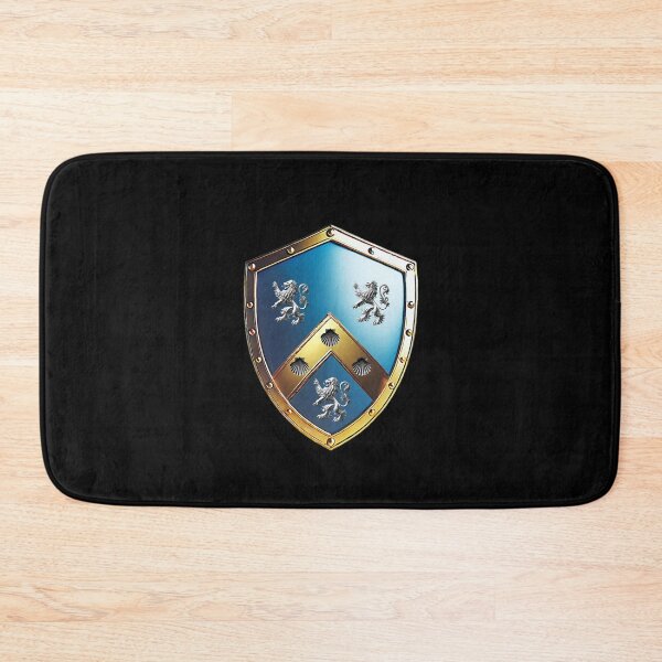 Item preview, James Shield Silver Lions and Gold Chevron on Brilliant Blue designed and sold by Highlandkings.