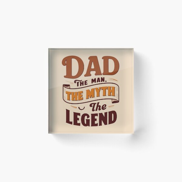 Item preview, Dad: The Man, The Myth, The Legend | Father's Day Gift | Proud Dad Tee designed and sold by azersan.