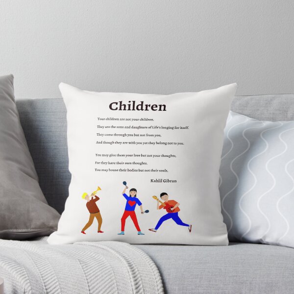 Item preview, Children by Kahlil Gibran Art print/Poster designed and sold by JamesDunican.