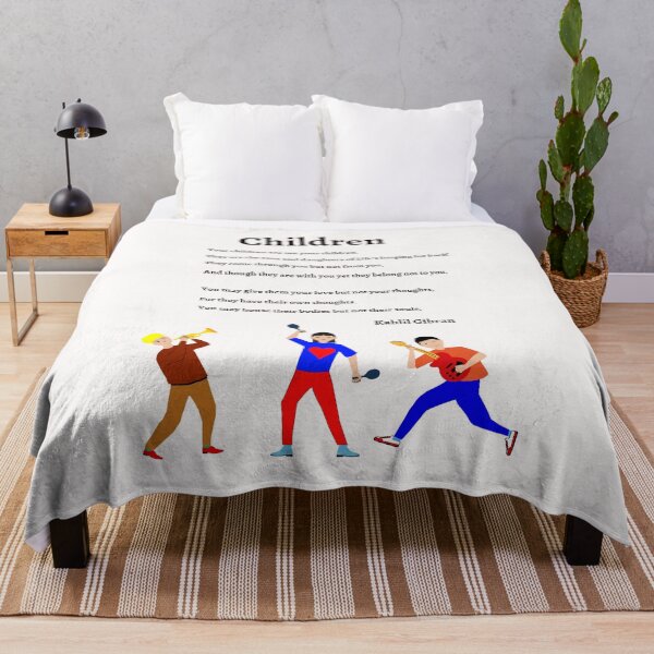 Item preview, Children by Kahlil Gibran Art print/Poster designed and sold by JamesDunican.