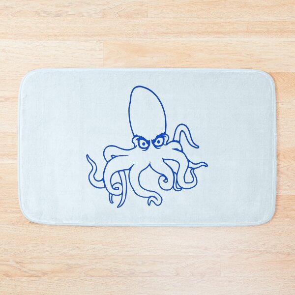 Item preview, Octopus squid cephalopod evil eye dangerous sea designed and sold by shirt-o-mat.