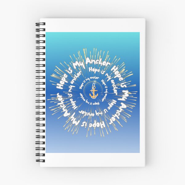 Item preview, Hope is My Anchor Nautical Art designed and sold by TopRBArtist.