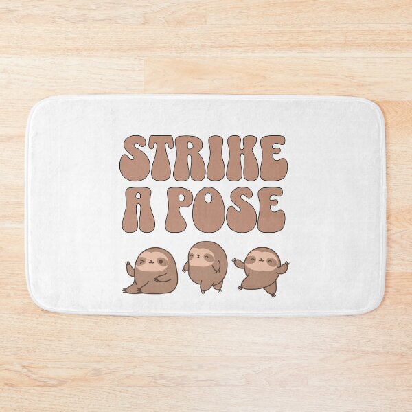 Item preview, Strike a pose sloth designed and sold by BritishDelights.