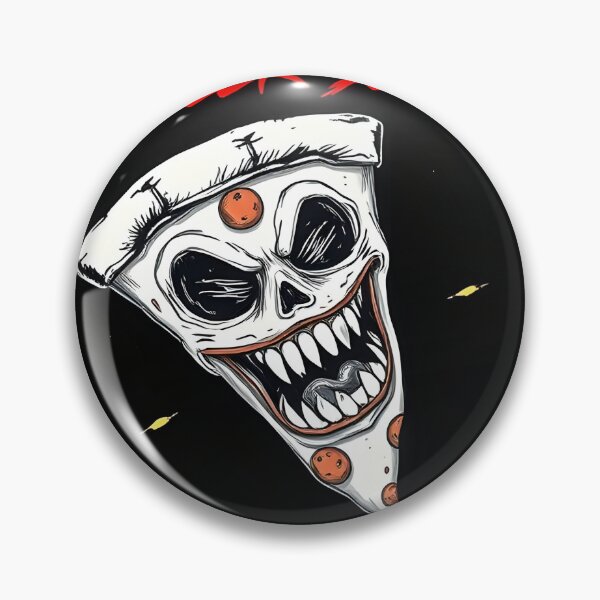 Item preview, Camiseta de pizza de terror y pizza Killer Slice designed and sold by Rune-Designs.