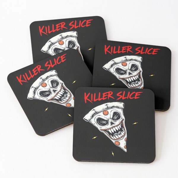 Item preview, Horror Pizza T-shirt Killer Slice Pizza designed and sold by Rune-Designs.