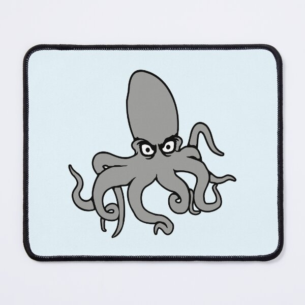 Item preview, Octopus squid cephalopod evil eye dangerous sea designed and sold by shirt-o-mat.