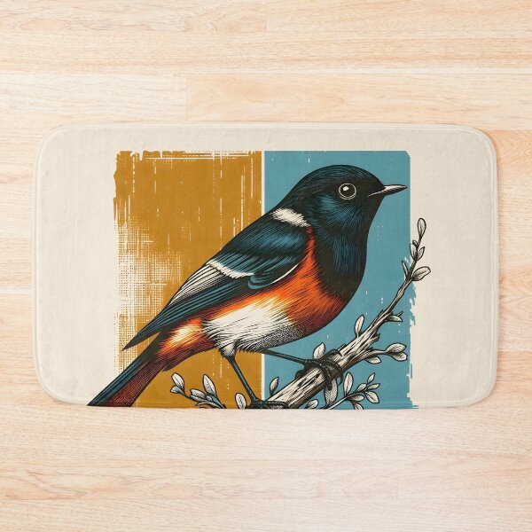 Item preview, Painted Redstart 3 designed and sold by theAVIARY7.