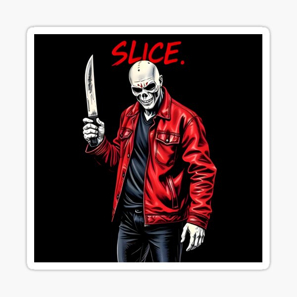 Item preview, Horror Slasher T-Shirt "Slice" designed and sold by Rune-Designs.