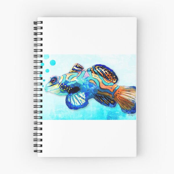 Item preview, Colorful Mandarinfish Fish Art designed and sold by Sharon Cummings Art.