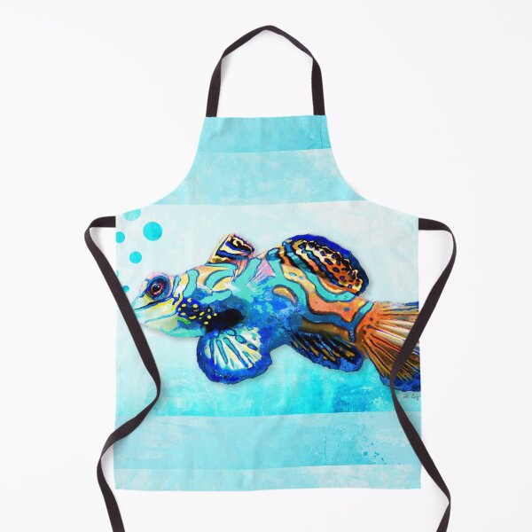 Item preview, Colorful Mandarinfish Fish Art designed and sold by Sharon Cummings Art.