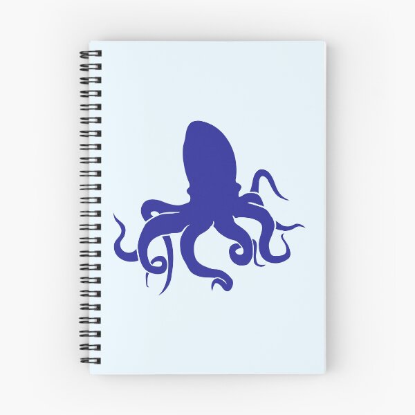 Item preview, Octopus Cuttlefish Cephalopod Squid Fun Silhouette designed and sold by shirt-o-mat.