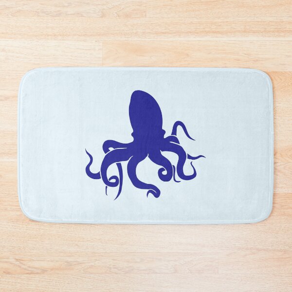 Item preview, Octopus Cuttlefish Cephalopod Squid Fun Silhouette designed and sold by shirt-o-mat.