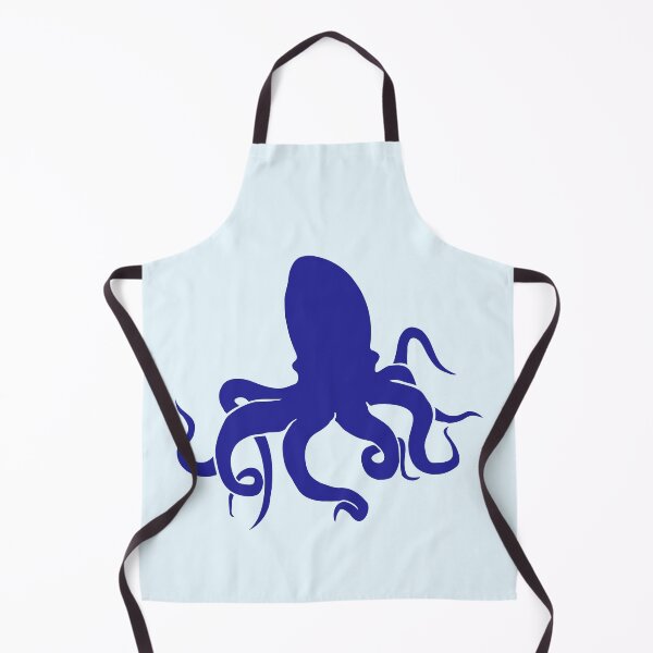 Item preview, Octopus Cuttlefish Cephalopod Squid Fun Silhouette designed and sold by shirt-o-mat.