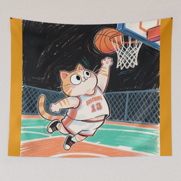 Item preview, dunker kitty8 designed and sold by artsmeow.