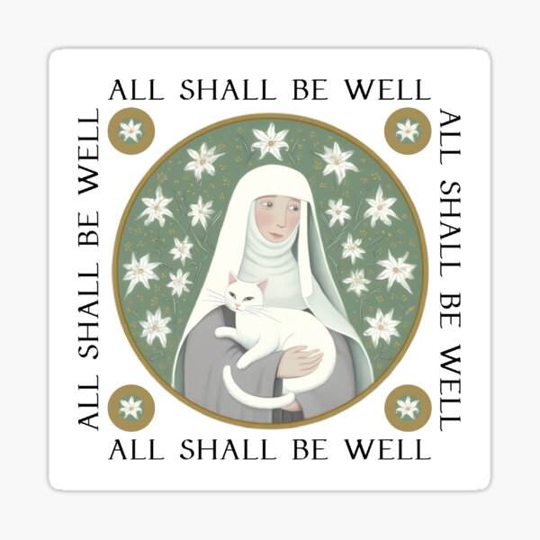 Item preview, All Shall Be Well designed and sold by TheAlmostAnchoress.