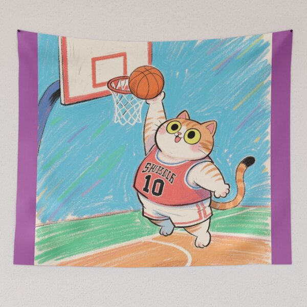 Item preview, dunker kitty9 designed and sold by artsmeow.