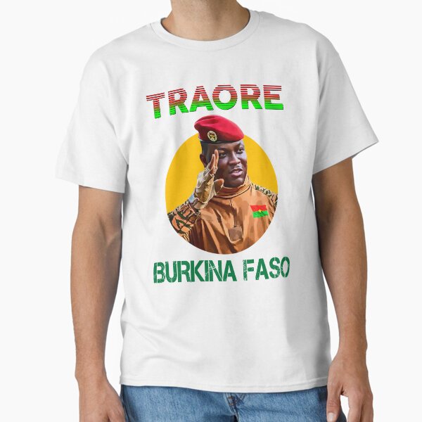 Item preview, Ibrahim Traore T-shirt Burkina Faso tee Modern Pan African shirt Printable Ibrahim Traore Tee Burkinabe gift African revolutionary shirts designed and sold by Youngkev-arts.