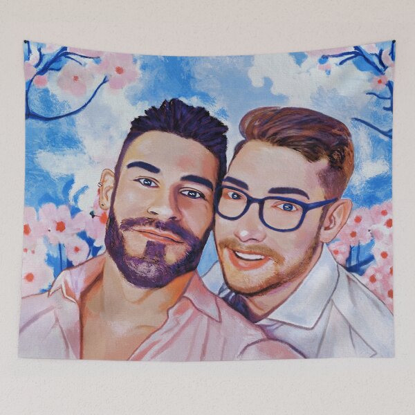 Item preview, Andrew P. and Kevin P. designed and sold by Hunkyismything.