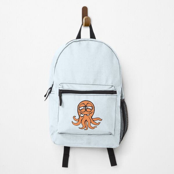 Item preview, Octopus squid cephalopod funny silly cartoon comic designed and sold by shirt-o-mat.