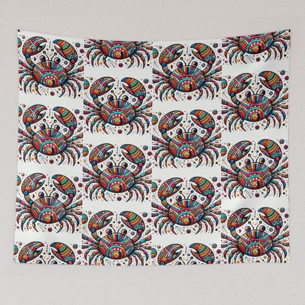 Item preview, decorative ornate crab designed and sold by Dogandesighn.