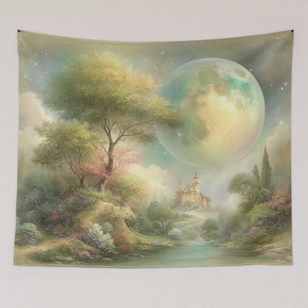 Item preview, Celestial Vista: A Fairytale Bloom designed and sold by bloorose.