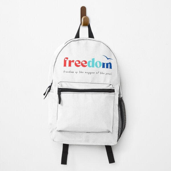 Item preview, Freedom is the Oxygen of the Soul designed and sold by PUSH Proper Prints.