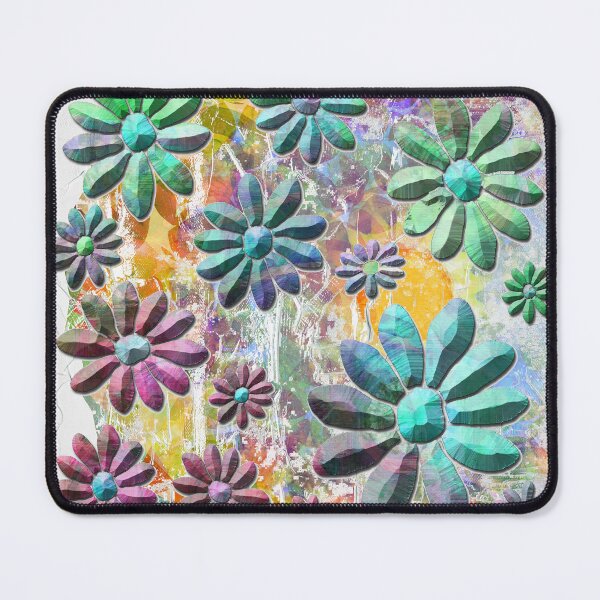 Item preview, Colorful Dancing Flowers Art 3 designed and sold by Sharon Cummings Art.