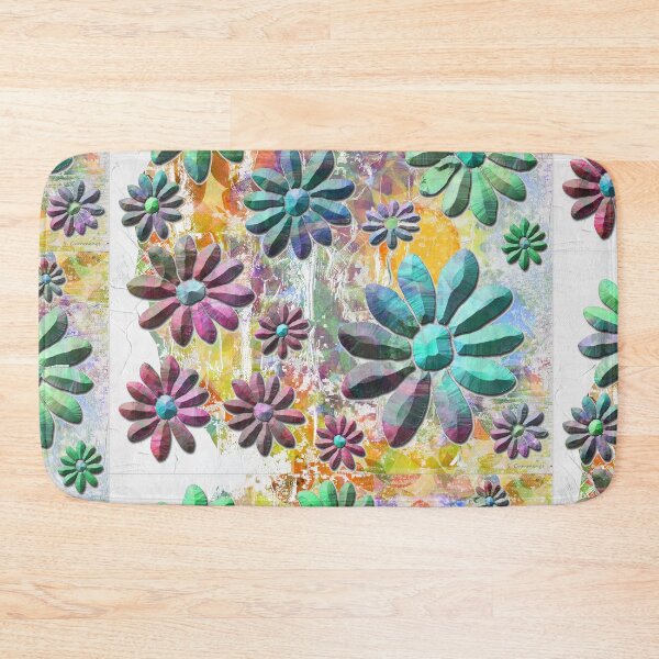 Item preview, Colorful Dancing Flowers Art 3 designed and sold by Sharon Cummings Art.