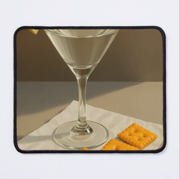 Item preview, Martini Glass and Crackers - Elegant and Delicious designed and sold by tarzbol.