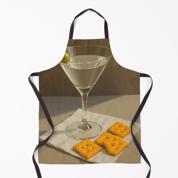 Item preview, Martini Glass and Crackers - Elegant and Delicious designed and sold by tarzbol.