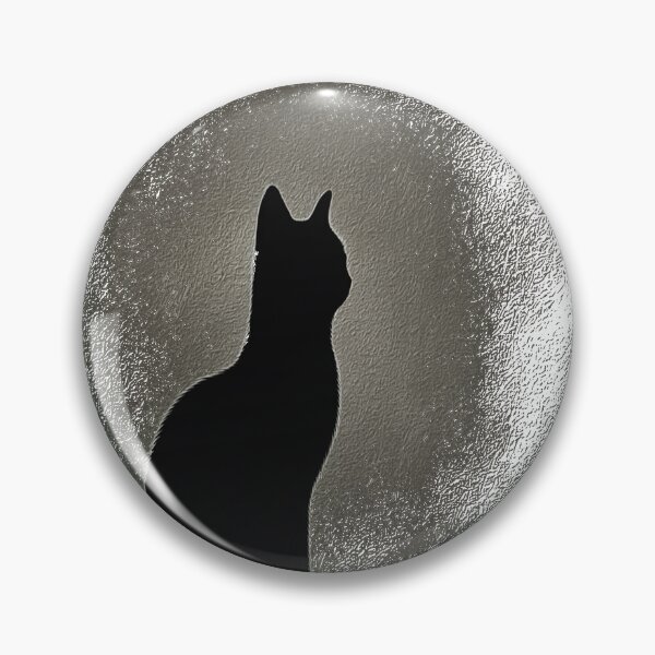 Item preview, Cat Silhouette Meowing black cat designed and sold by JanChryzostom.