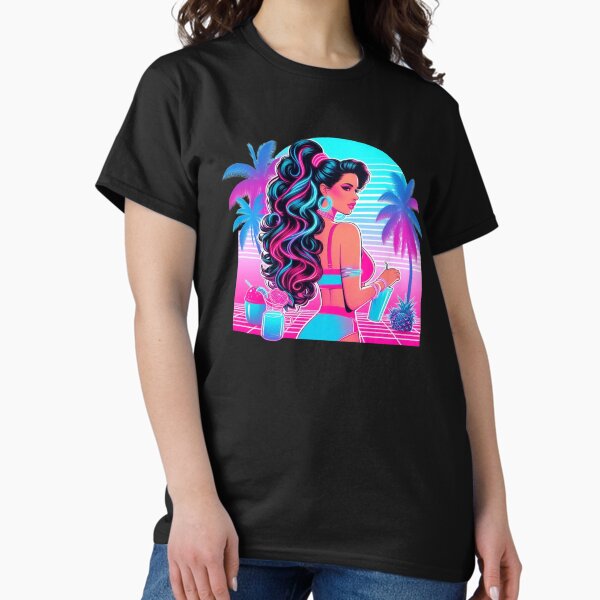 Item preview, Neon Vice City Lady Logo designed and sold by Mark Cannon.